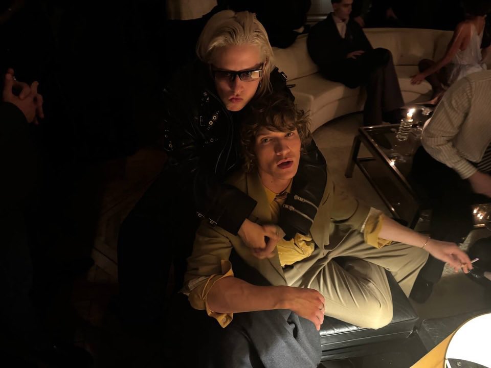 connorstupdates's tweet image. Connor Storrie with Dasha Gushchina last night! 

📲 gushchinadash via instagram