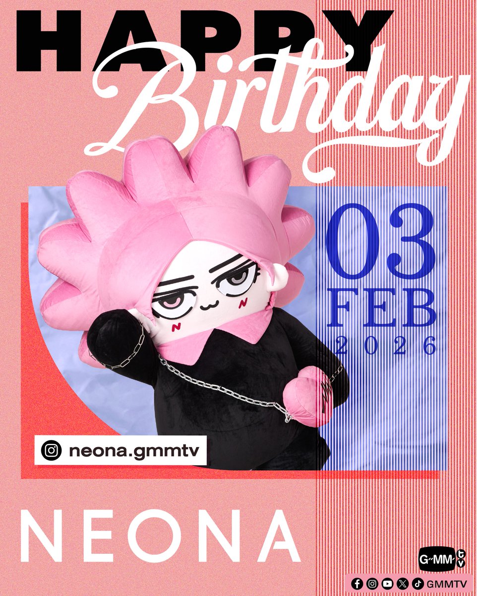 GMMTV's tweet image. Happy Birthday to Neona

#GMMTV
@neona_GMMTV