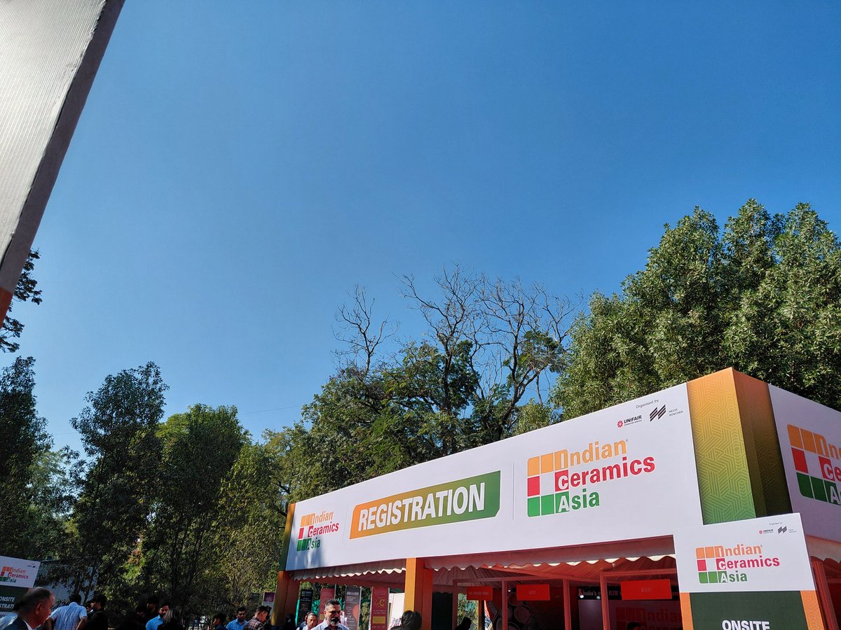 1000Darshan's tweet photo. Great exposure and insights at Indian Ceramics Asia.

#Indianceramicsasia #darssuenterprise #Gandhinagar #Gujarat https://t.co/RTRwqK9KD0