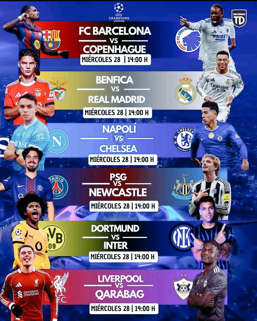 mariavsl5's tweet image. Hoy se juega #ChampionLeague