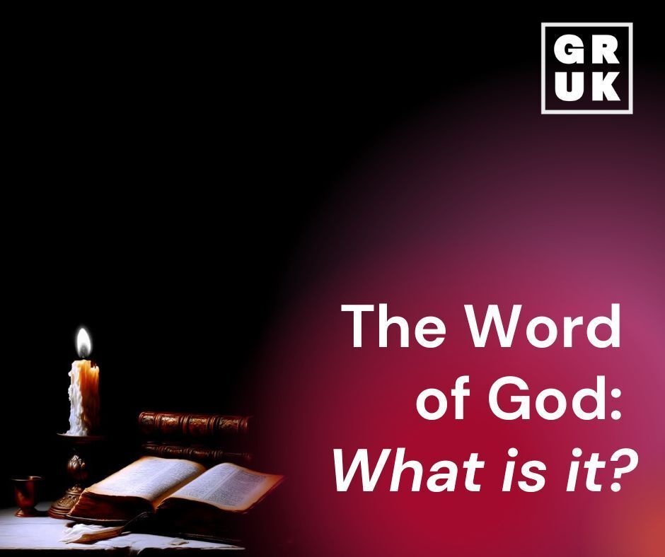 Another episode of GRUKology is now available. The first one recorded in 2026! Jim, Phil, and Michael sit down to talk about the topic of 'what is the word of God?' Specifically what does it mean that the Scriptures are the very words of God. 

gr-uk.org/blog/t3akw5095…