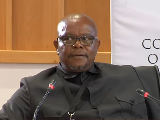 General Lesetja Senona slowly finding out why Adv. Adila Hassim SC was putting up with his rudeness in addition to the Commissioners who were so patient with him! 
He's being caught in his own evidence which he was quite brazen and boastful about! 

#MadlangaCommission