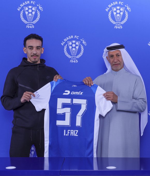 النصر يعلن ضم عصام فايز لصفوف "العميد" حتى 2030 