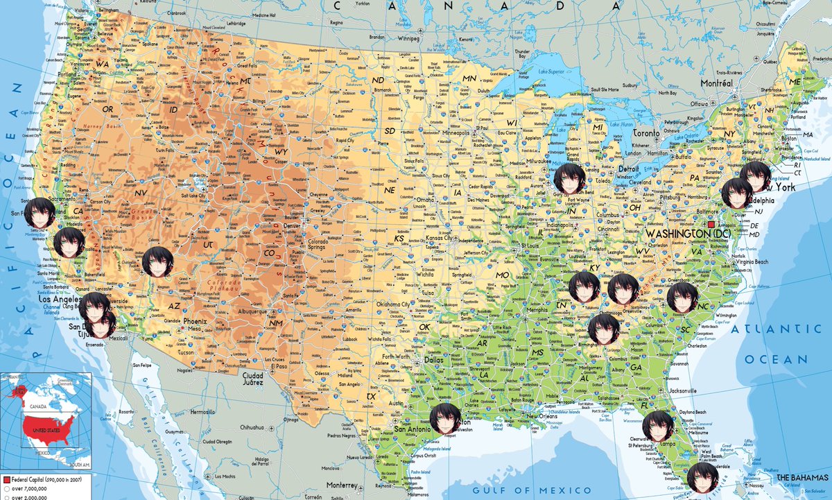 citronpu's tweet image. Made a map of the current theaters