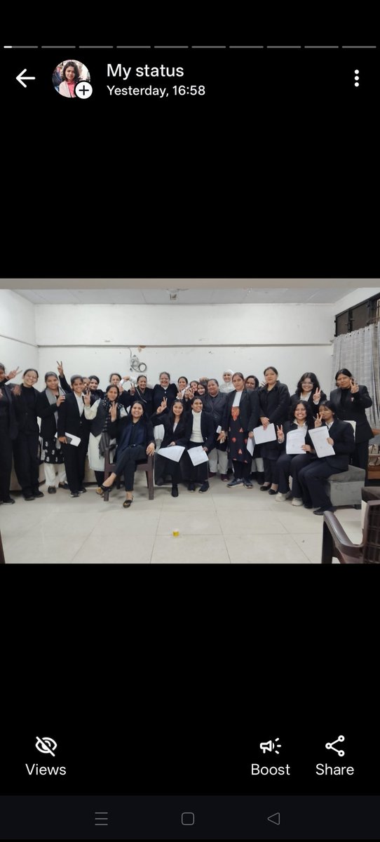 Another session was held at the courts of Faridabad