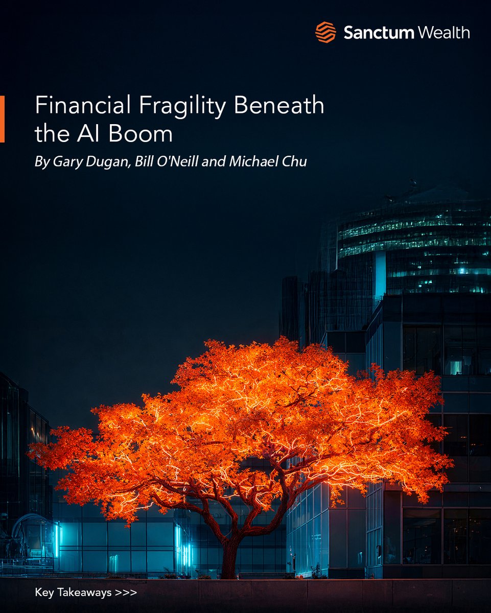 sanctum_wealth's tweet photo. The dominant AI debate remains fixated on ethics and existential risk. The more immediate concern is financial. Today’s AI ecosystem is being built not on realised cash flows, but on forward belief, private-market patience, and continuous access to capital. OpenAI’s reported USD 50 billion fundraising ambition highlights a familiar pattern from past cycles: transformative technology paired with financing structures that assume uninterrupted confidence. History suggests that when capital intensity, valuation opacity, and ecosystem concentration collide, the technology may endure, but the balance sheets often do not.

Read More :https://t.co/zd2xTiRPdd
 
#SanctumView #SanctumWealth #WealthManagement