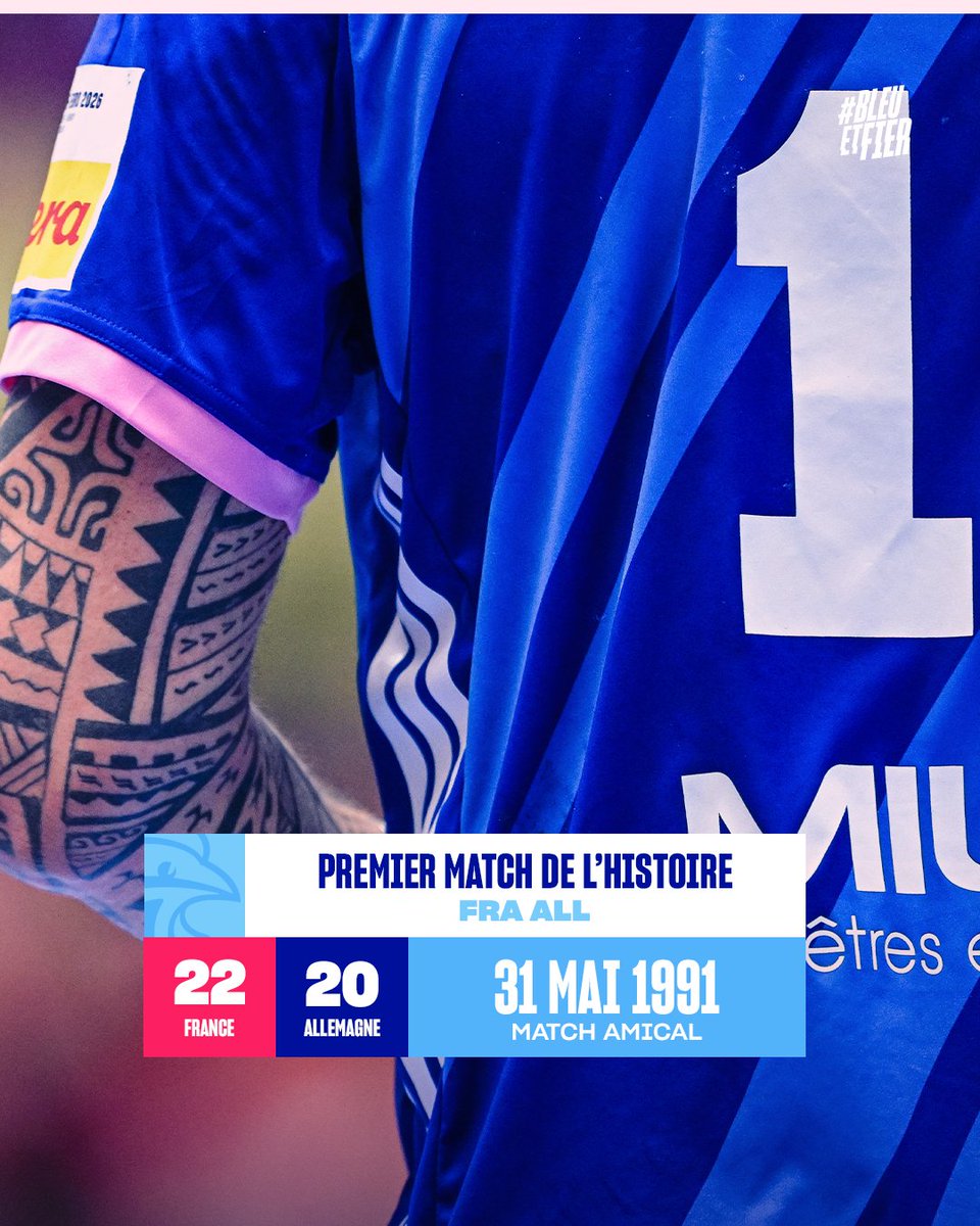 L'historique des rencontres face aux Allemands 🇩🇪🇫🇷
#BleutFier