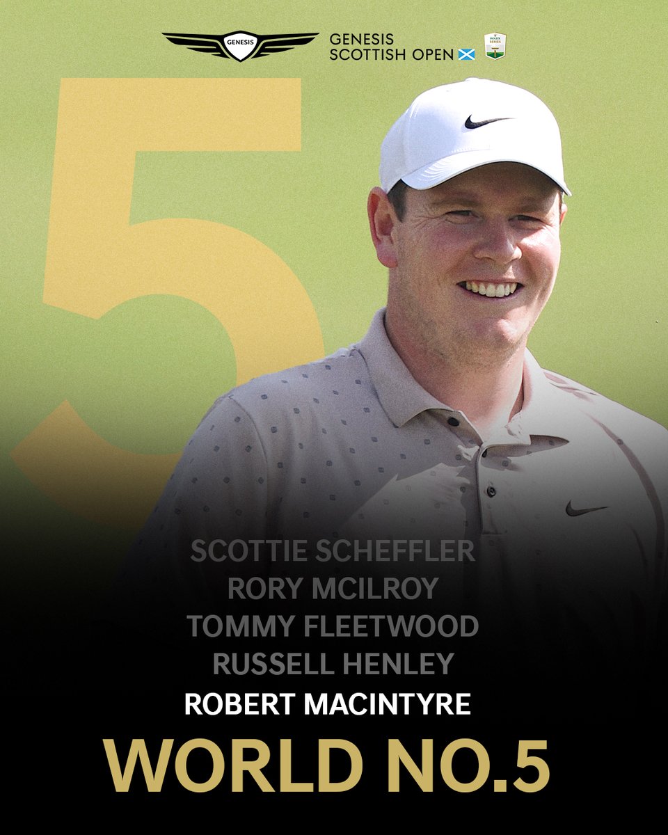 Genesis Scottish Open tweet media