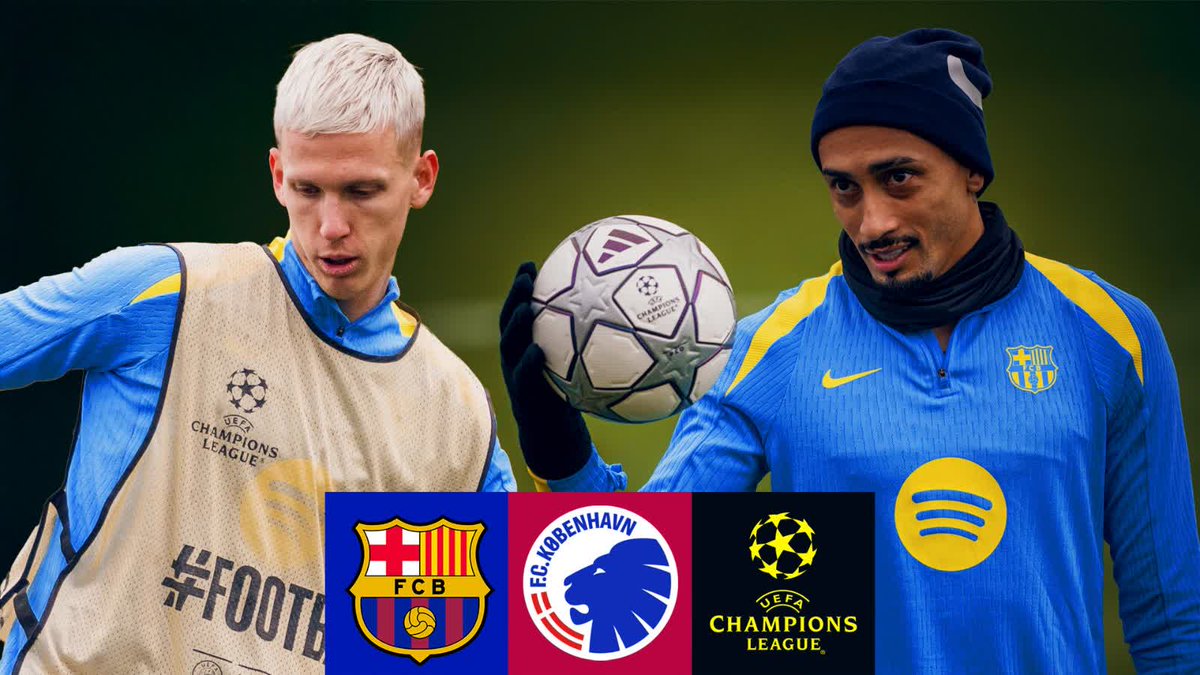 Notre préparation d'un match décisif pour entrer dans le Top 8 de la poule unique de la Ligue des Champions, contre Copenhague ⚽🏋️‍♀️