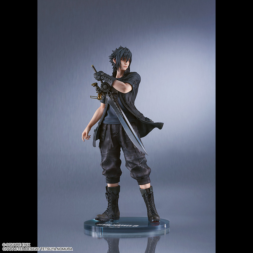 SQEX_eSTORE's tweet photo. 【発売間近】SQUARE ENIX × GOOD SMILE COMPANYが贈る、新たなスケールフィギュアシリーズの第1弾として『ファイナルファンタジーXV』の「ノクティス・ルシス・チェラム」が1月31日(土)に発売！衣装や装飾の素材感も含めて精緻に再現。専用台座も付属します。#FF15 #FF
https://t.co/4eXTXFwSD6 https://t.co/mvQV4hQKqi