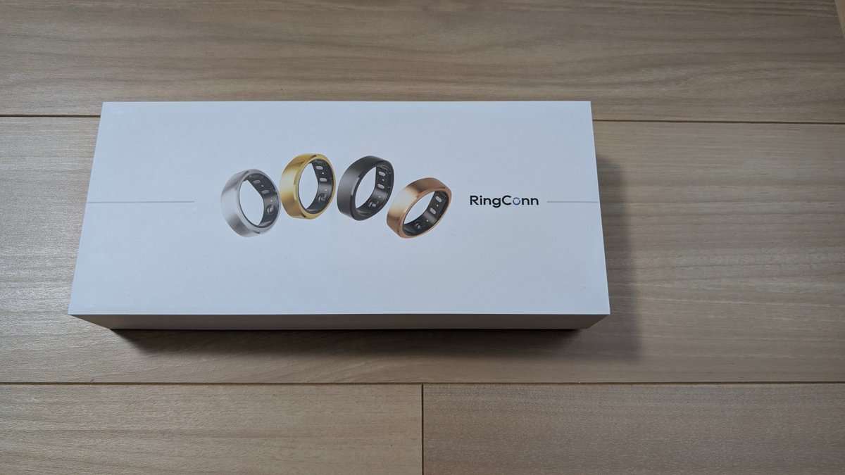 my new gear... リングコン2
健康はまず計測から