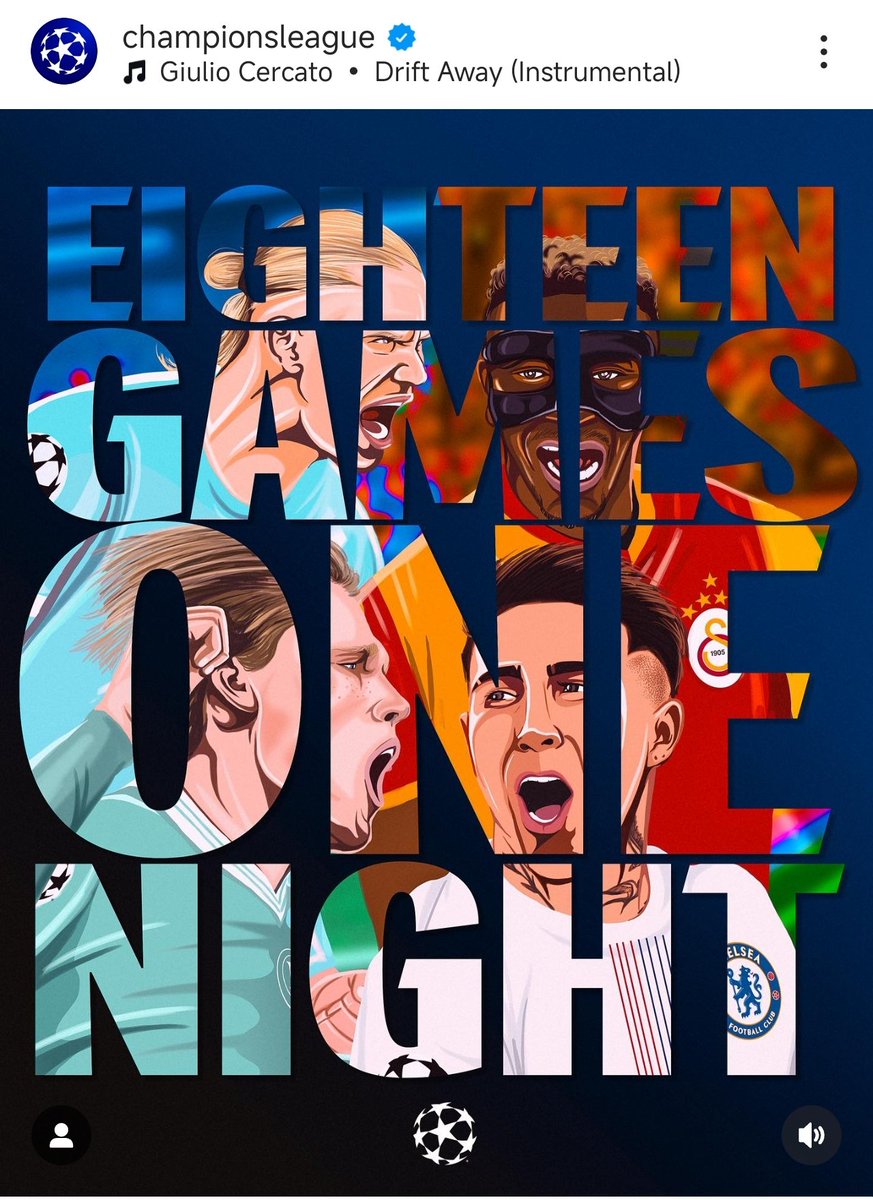 52 milyon takipçili Şampiyonlar Ligi resmi hesabı, bugün aynı saatte oynanacak 18 maçın duyurusunda Manchester City - Galatasaray maçını ön plana çıkardı.

Büyüklük böyle bir şey işte. 💛❤️