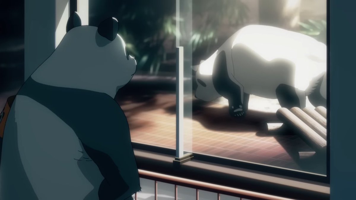 日本にパンダが居なくなった事で呪術廻戦のOP映像が歴史的な参考資料となってしまった。