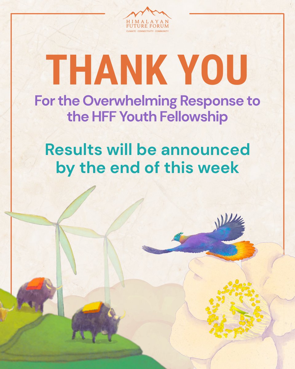 Himalayan Future Forum (HFF) tweet media