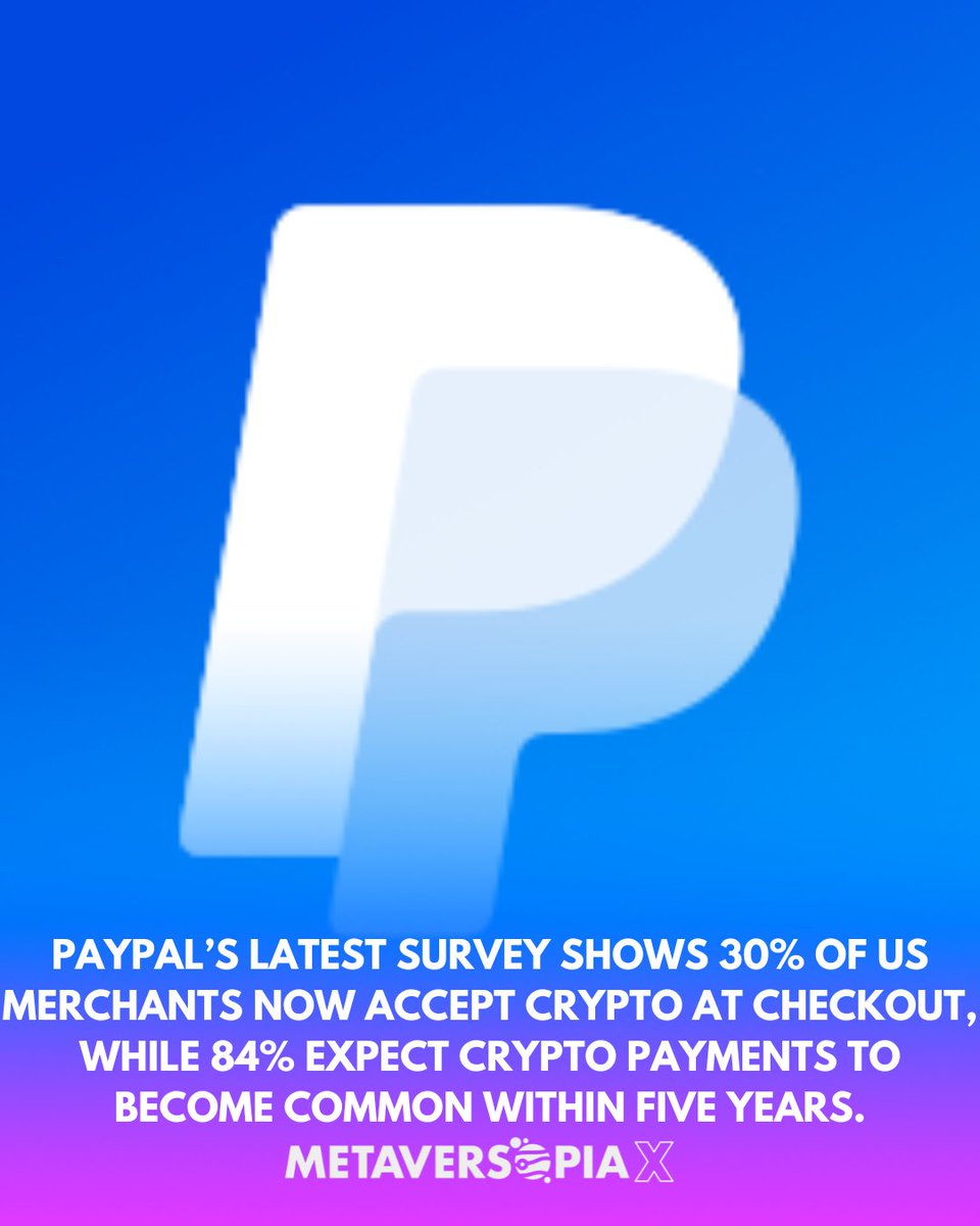 Crypto Checkout Grows 🛒🚀 #CryptoPayments #PayPal #MerchantAdoption