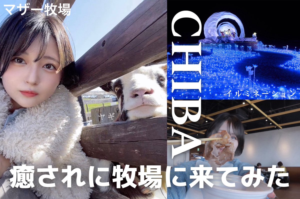 🎥今日の動画は🎥 原神のイベントをやってるマザー牧場に初めて行って