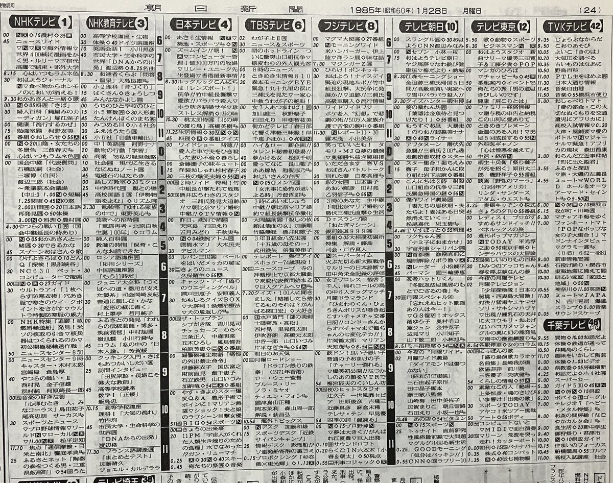 週刊テレビ番組 60冊　昭和 週刊テレビ番組 60冊 昭和 - メルカリ