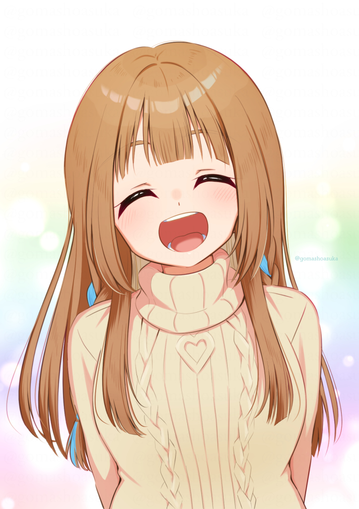 「はじける笑顔のキミが好き」|護摩所あすか@天色ﾀﾞｲｱﾘｰ⑬巻発売中のイラスト