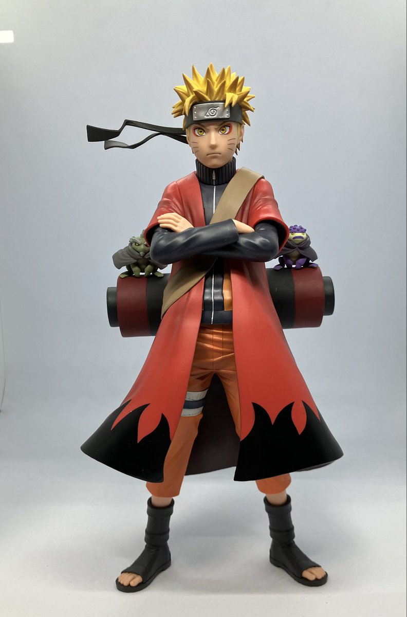 一番くじA賞のナルト仙人モード #NARUTO #輪廻の嘆きと平和の懸け橋