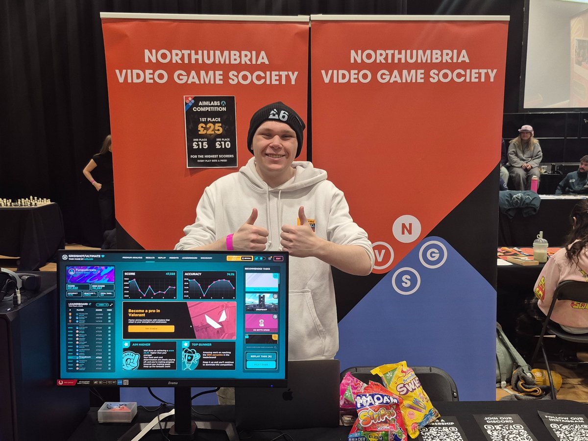 Northumbria Video Game Society tweet media