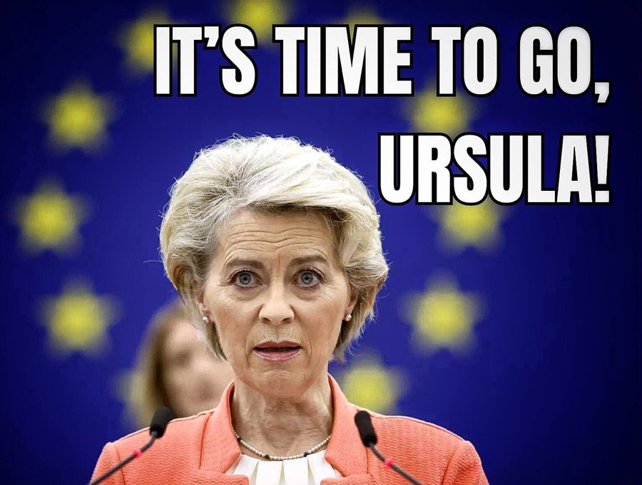 Ursula von der Leyen dictator and tyrant deliriously celebrates the “mother of all deals” with India a craven EU sell-out that’ll flood Europe with dirt-cheap Indian junk, ruin farmers, annihilate jobs, and hand India victory on a silver platter. Pathetic capitulation.