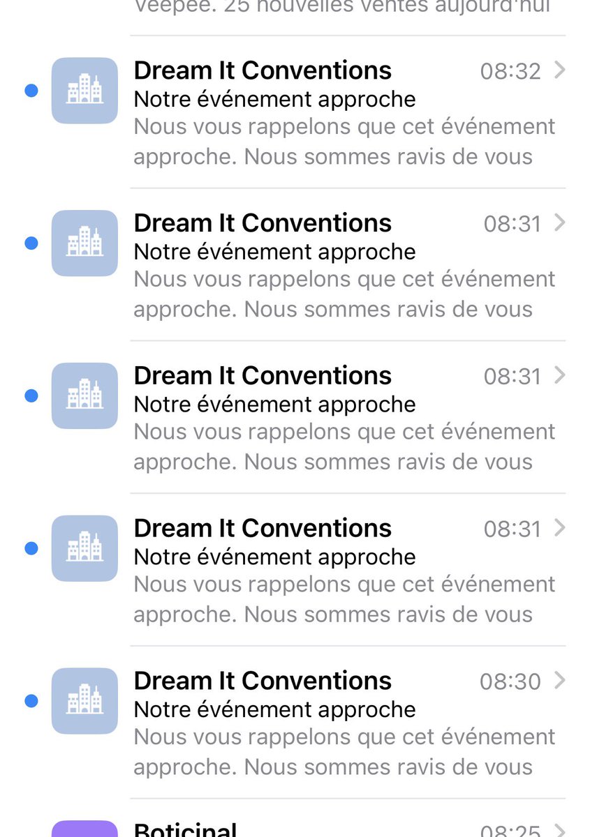 Des rappels qui illumine ma journée 😍 merci <a href="/DreamitCon/">Dream It Conventions</a> 🥰🫶🏻 tellement hâte d’être ce weekend pour la #BHF4