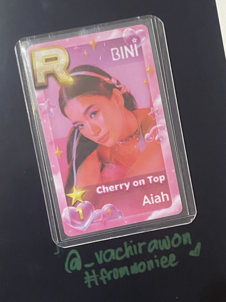 wts lfb 

BINI Aiah Superstar Photocard 
- ₱750 (can lower sa sure buyer)
- mind condi

loc : Pasig, MM 
mop : G-Cash 
mod : jnt / sdd 

Reply / DM to Claim!
#BINI #BINI_Aiah #BINI_Mikha #BINI_Colet #BINI_Maloi #BINI_Jhoanna #BINI_Sheena #BINI_Gwen #BINI_Stacey