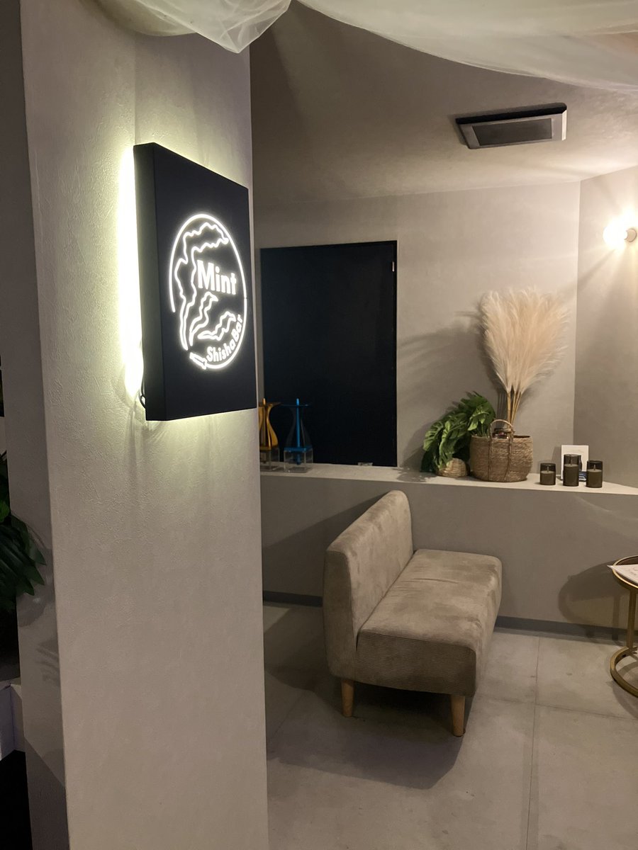 Open@19:00
Close@26:00（L.o 24:30）

Mintでゆっくりchillしていきませんか？
シーシャ初心者の方も
お気軽にお越しください！

初めてのご来店のお客様には
身分を証明する物を確認させて
いただいております。
ご持参の上、お越しください！

ご来店お待ちしております！
#豊橋  #Shisha #シーシャ