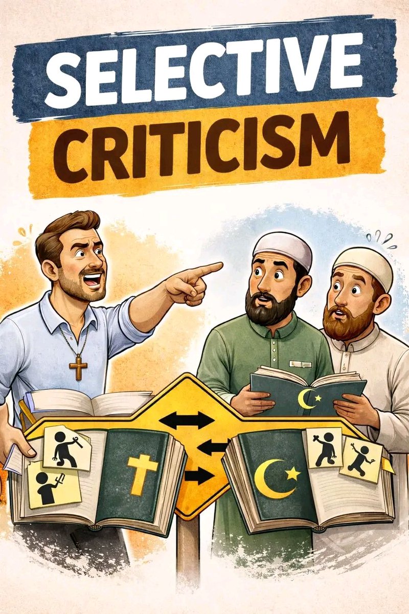 SELECTIVE CRITICISM OF ISLAM

I’ve noticed a pattern with most of the self acclaimed ex-Muslim scholars. When asked why they leave Islam, they would count allegations upon allegations against Islam and Holy Prophet. They will say Quran is violent, Muhammad married young girl,