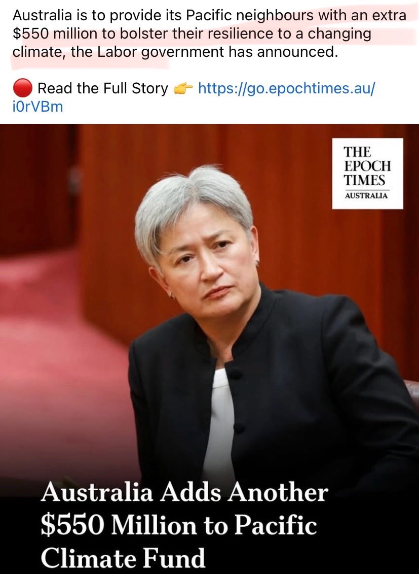 AussieVal10's tweet image. How exactly does this help Australia and Australians? Where is our benefit?

These parasites, once voted in, basically give our money away as they please 🤬 - in this case on a green rort