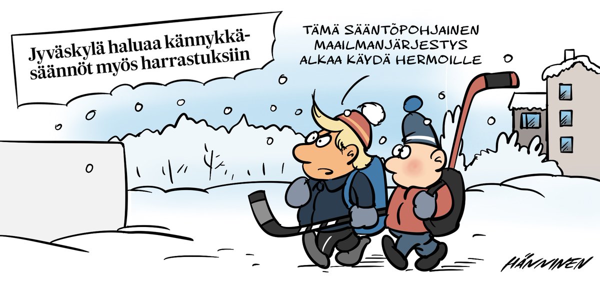 Suur-Jyväskylän Lehti 28.1.2026 #Jyväskylä #pilapiirros #sarjakuva
