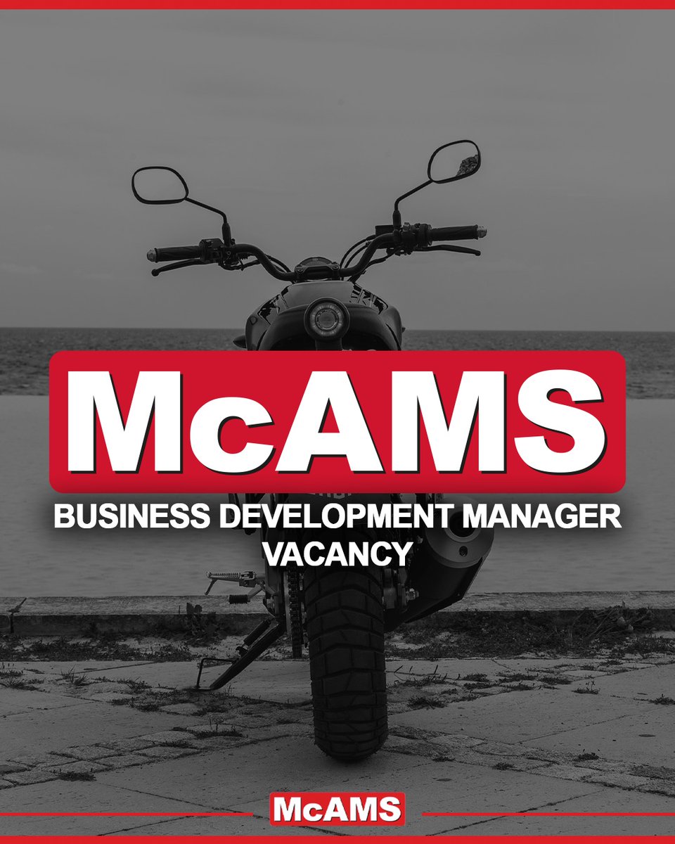 BikeJobs_uk's tweet photo. Business Development Manager opportunity with @McAMS in their multi award-winning team covering Oxford, Reading, Kingston upon Thames & SW London. #McAMS #motorcycle #areamanager #motorcyclejobs #bikejobs #jobs #jobsearch #vacancy More Info & Apply 👉https://t.co/9xuXiostEL https://t.co/1HwRddaElr