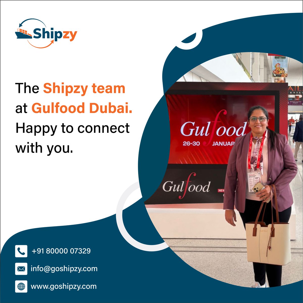 Shipzy375142's tweet photo. Shipzy team at Gulfood Dubai 2026
Happy to connect

----------------

#exportimport #exportimportlicenceprocess #exportdocumentation #exportcompany #exim #exportbusines #export_import_document https://t.co/kzy2JDw0pp