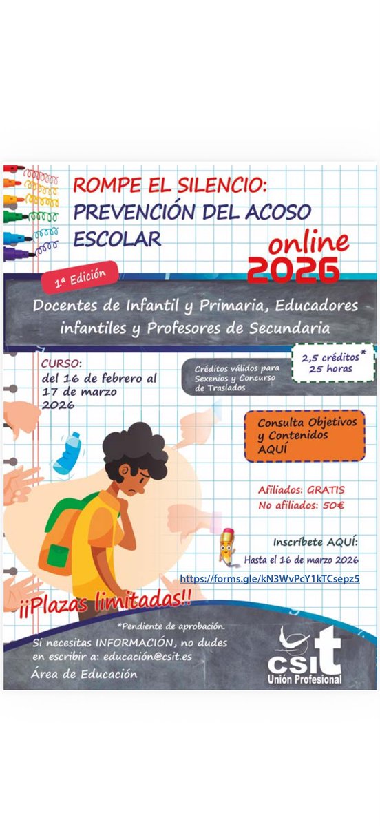 Docentes de Madrid - CSIT UNIÓN PROFESIONAL tweet media