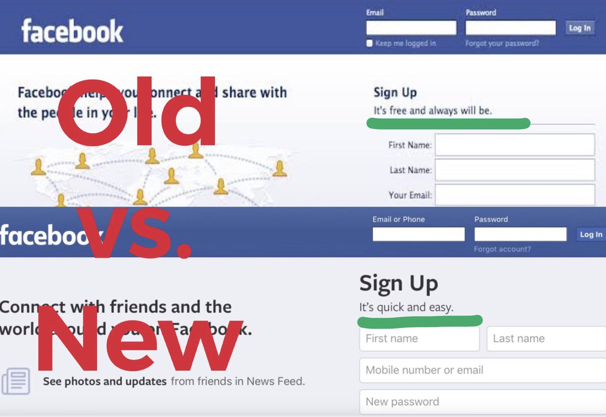 Facebook ilk dönemlerinde "Ücretsizdir ve her zaman öyle kalacaktır" sloganını kullanıyordu. Bu taahhüt kullanıcı sözleşmesinde de yer alıyordu. 2019'da sessizce bu sloganı değiştirdiler. Kime güveneceğiz be <a href="/finkd/">Mark Zuckerberg</a> <a href="/facebook/">Facebook</a>