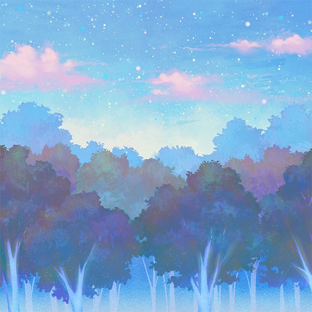 【お仕事】
宮本佳林さんのLIVE 2025-2026『魔法のたからばこ-Spinel-』にて
OP映像の背景イラストを担当させて頂きました。