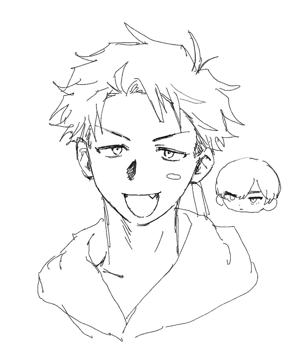 Rice_dos's tweet photo. 久しぶりに描いたら似ない　創作キャラなのに https://t.co/TRRD8EIoTH