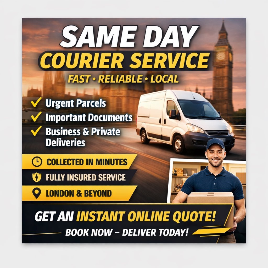 Same Day Courier (@samedayrun) / Posts / X