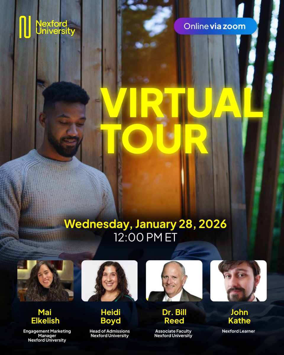 Nexford University tweet media