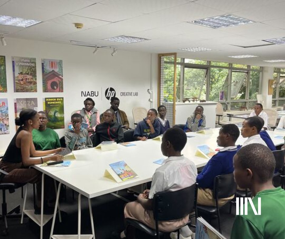 readwithnabu's tweet photo. High school students from @MindLeaps visited our Creative Lab in Kigali to read and exchange ideas. When young people have space to share, books become bridges to dialogue. Discover local-language stories on the NABU App: https://t.co/Gpg9SSy3ec

#readtorise #readwithnabu https://t.co/4hn0oXAPPt