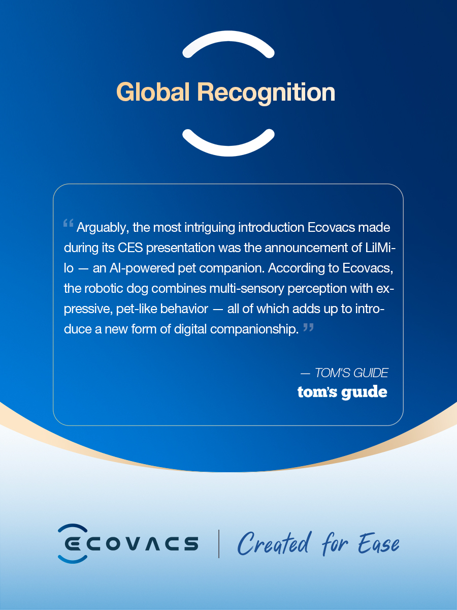 ecovacsrobotics's tweet image. 🎉 A huge thank you to the global media for shining a spotlight on ECOVACS and for sharing your thoughtful insights. Your coverage inspires us to keep innovating and making life easier for every home.
📍 ECOVACS, Created for Ease.
#ECOVACS #newproduct #CreatedforEase
