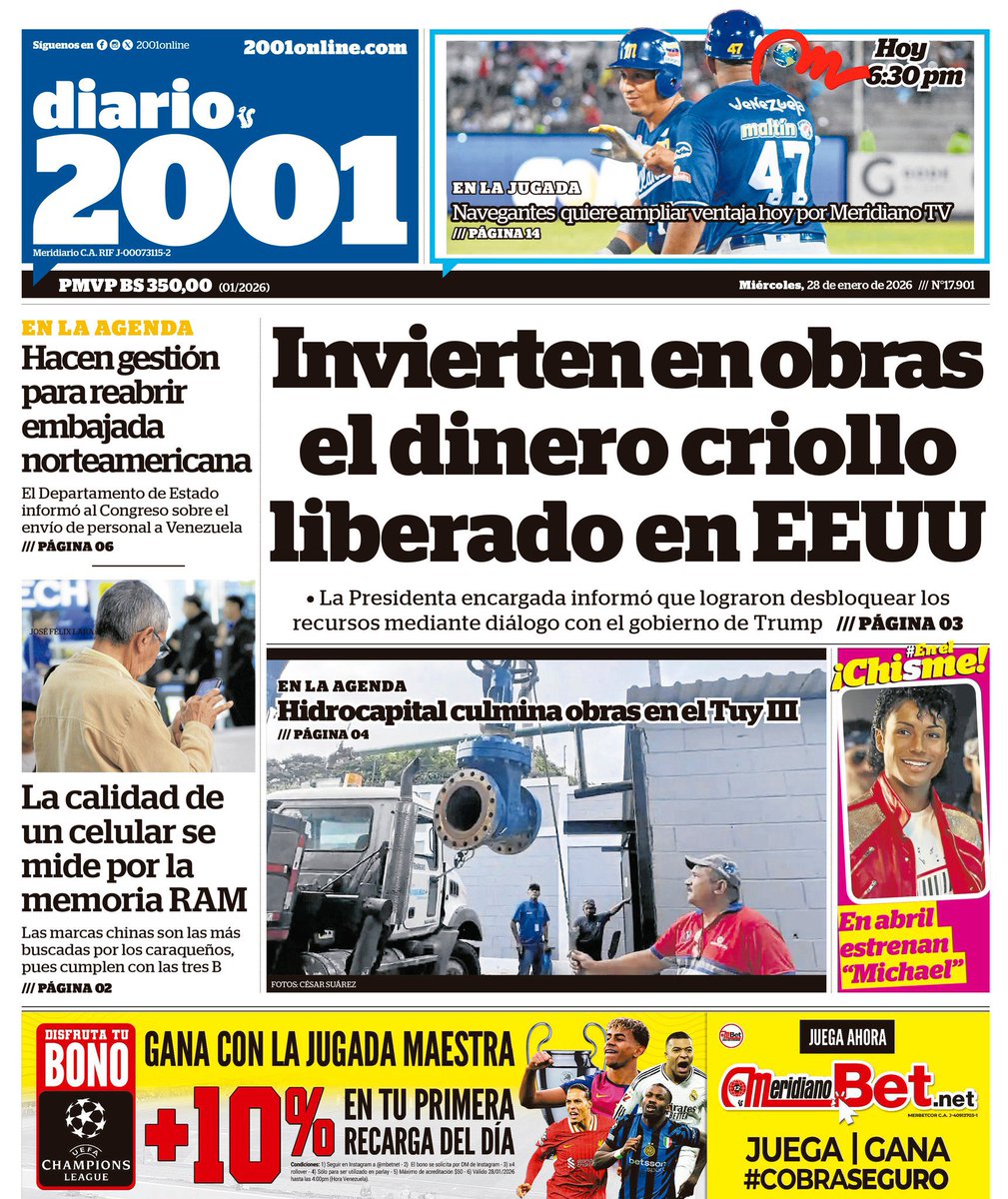 Prensa Nacional Impresa 

<a href="/TortoleroFM/">Jacqueline Tortolero</a>