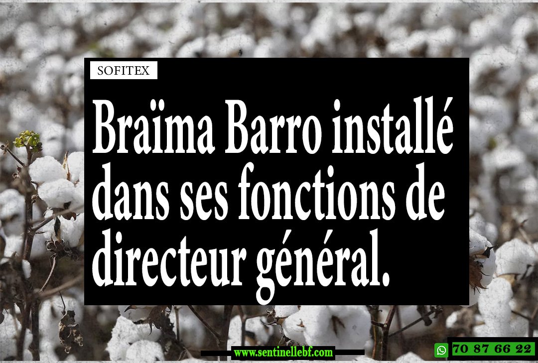 ✅ Il a dit son engagement à travailler à faire de la SOFITEX " une entreprise de référence au service des producteurs, des industries, e l’Etat et du bien-être de l’ensemble de la population." 

👇🏾👇🏾👇🏾👇🏾👇🏾👇🏾👇🏾👇🏾👇🏾

sentinellebf.com/sofitex-le-nou…