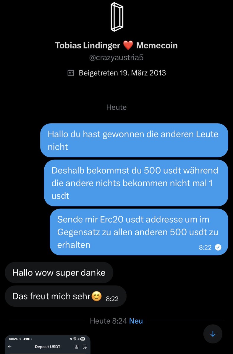 CryptoMo's tweet image. The last winner just received his 500 USDT!

As you guys convinced me that everyone needs USDT… I will keep my promise!!

-&amp;gt; 1000 USDT to a random follower that likes and retweets!
