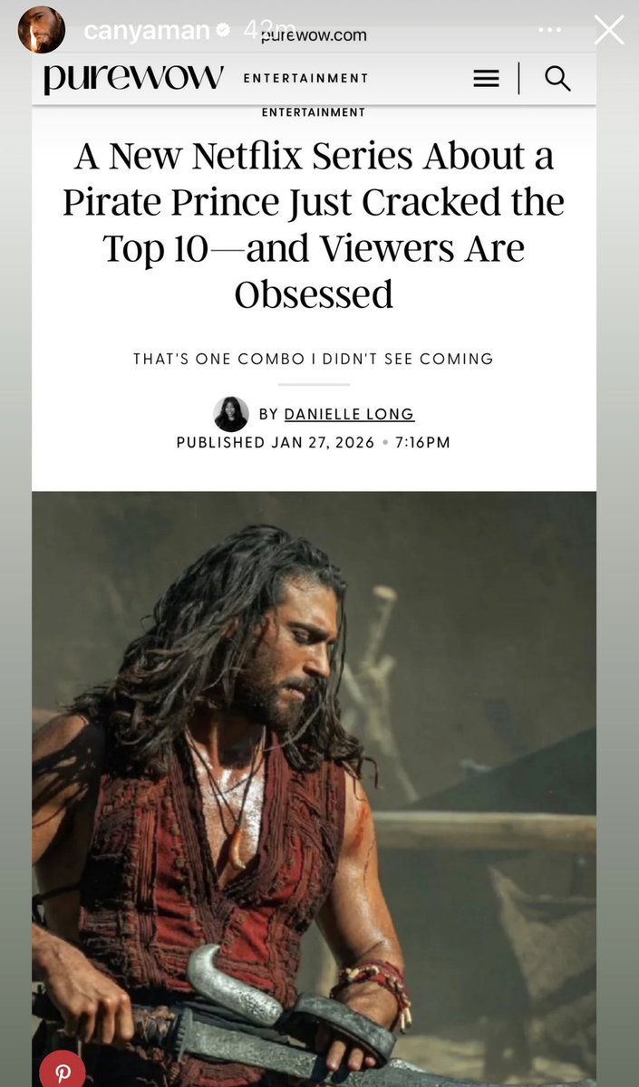 We did see it coming 😆 so glad ppl are loving #Sandokan and his work is being appreciated by the mainstream globally 🥰 #CanYaman 🧿