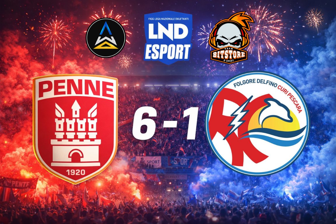 AwiduEsports's tweet photo. 🔥 OTTIMO ESORDIO PER IL PENNE 1920   🔥
Parte col botto il campionato @LNDEsport1 :
Nella prima giornata la squadra di casa dell'SSD Penne 1920 , domina e supera la Folgore Delfino con un netto 6–1 🤍❤️
@AwiduEsports  🤝 Penne 1920 🤝@BitstoreESPORTS
#lndesport https://t.co/04pxDVGEsf