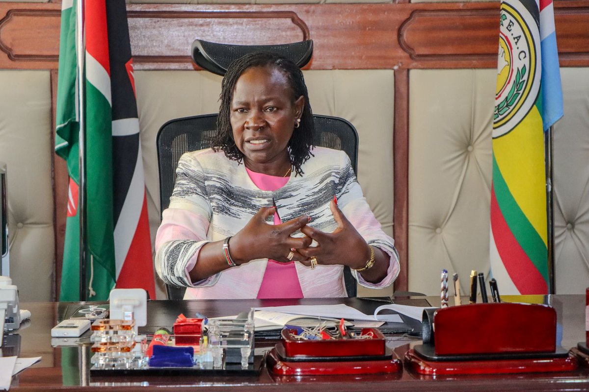 PS TVET Dr. Esther Muoria tweet media