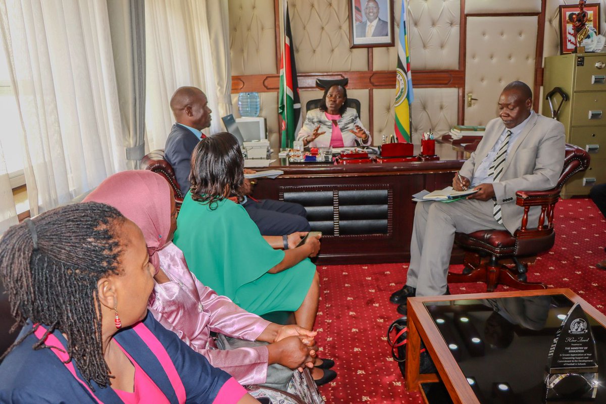 PS TVET Dr. Esther Muoria tweet media