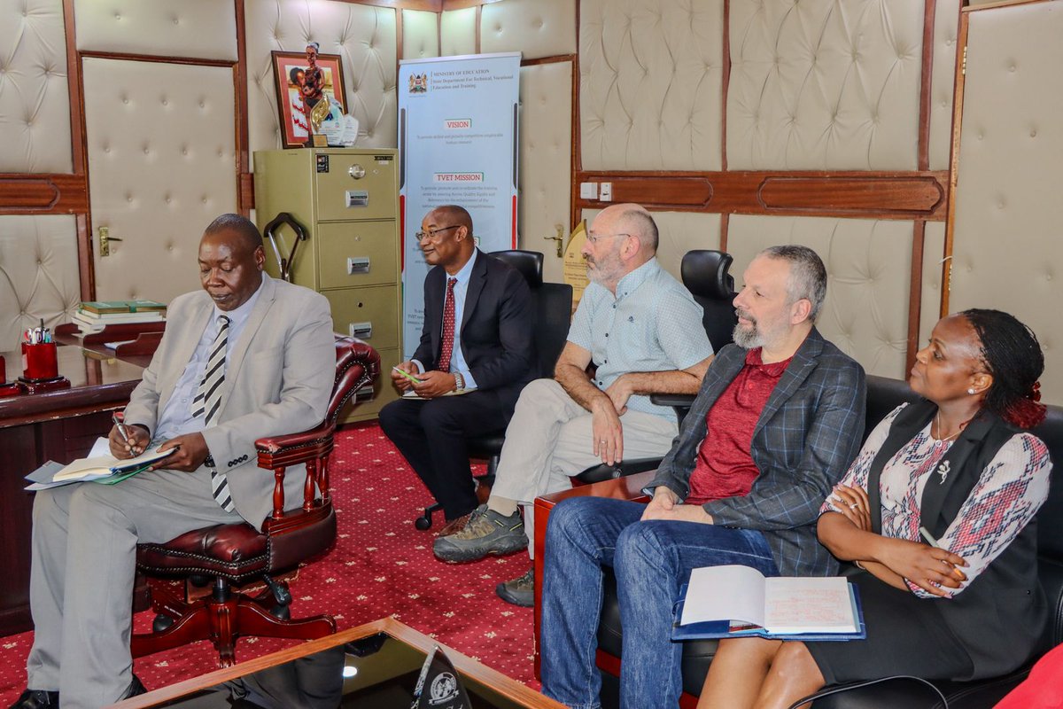 PS TVET Dr. Esther Muoria tweet media