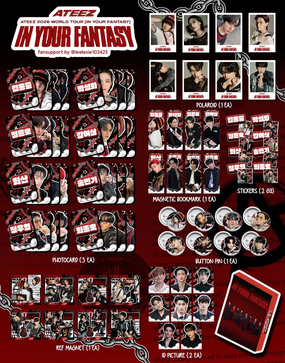 𖤐⭒๋࣭ ⭑ ateez iyf in manila ⭑⭒๋࣭𖤐
fansupport by <a href="/leelexie102423/">ellie 🌙</a> 

🗓️: March 14, 2026
📍: tba
☆ MBF
☆ like &amp; rtwt
☆ Strictly 1:1
☆ dm for trades 

see youuu there!! ❤️
#InYourFantasy_MNL #ATEEZinManila #ATEEZ #에이티즈